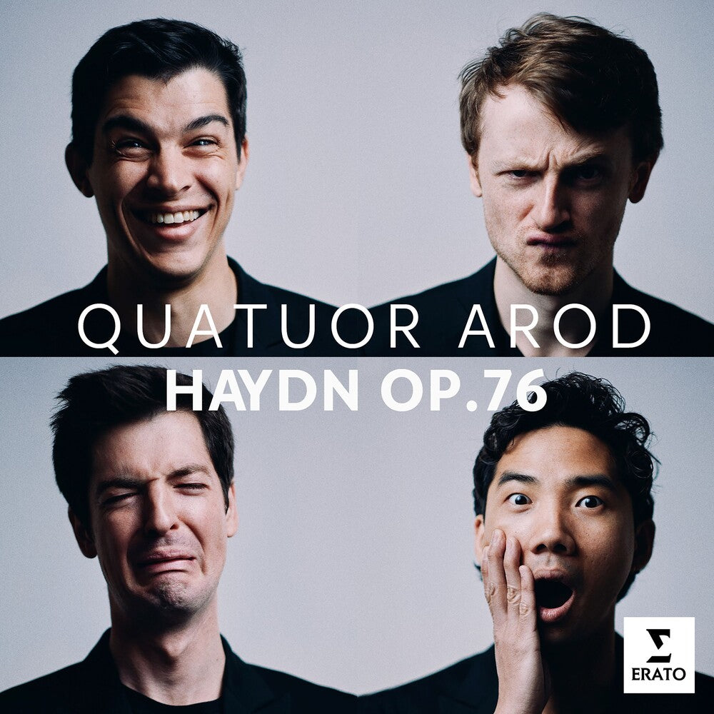 the album cover for Quatuor Arod - Haydn: String Quartets Op.76