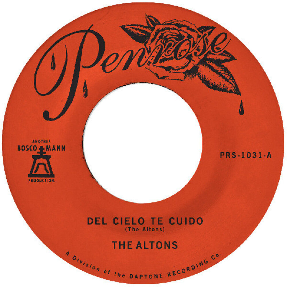 the album cover for Altons - Del Cielo Te Cuido / Perdoname