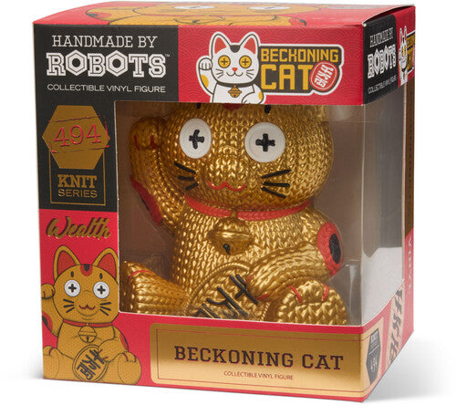 Handmade by Robots - Beckoning Cat - Wealth #494