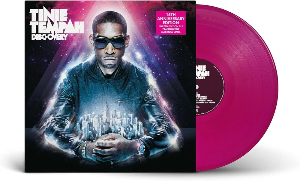the album cover for Tinie Tempah - Disc-Overy (Uk)