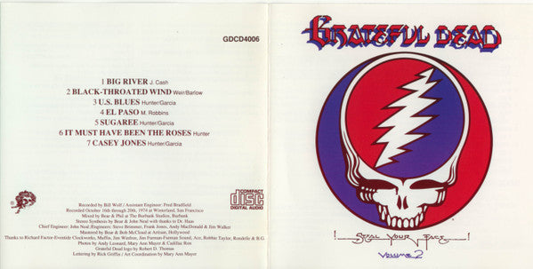 Grateful Dead* : Steal Your Face (2xCD, Album)