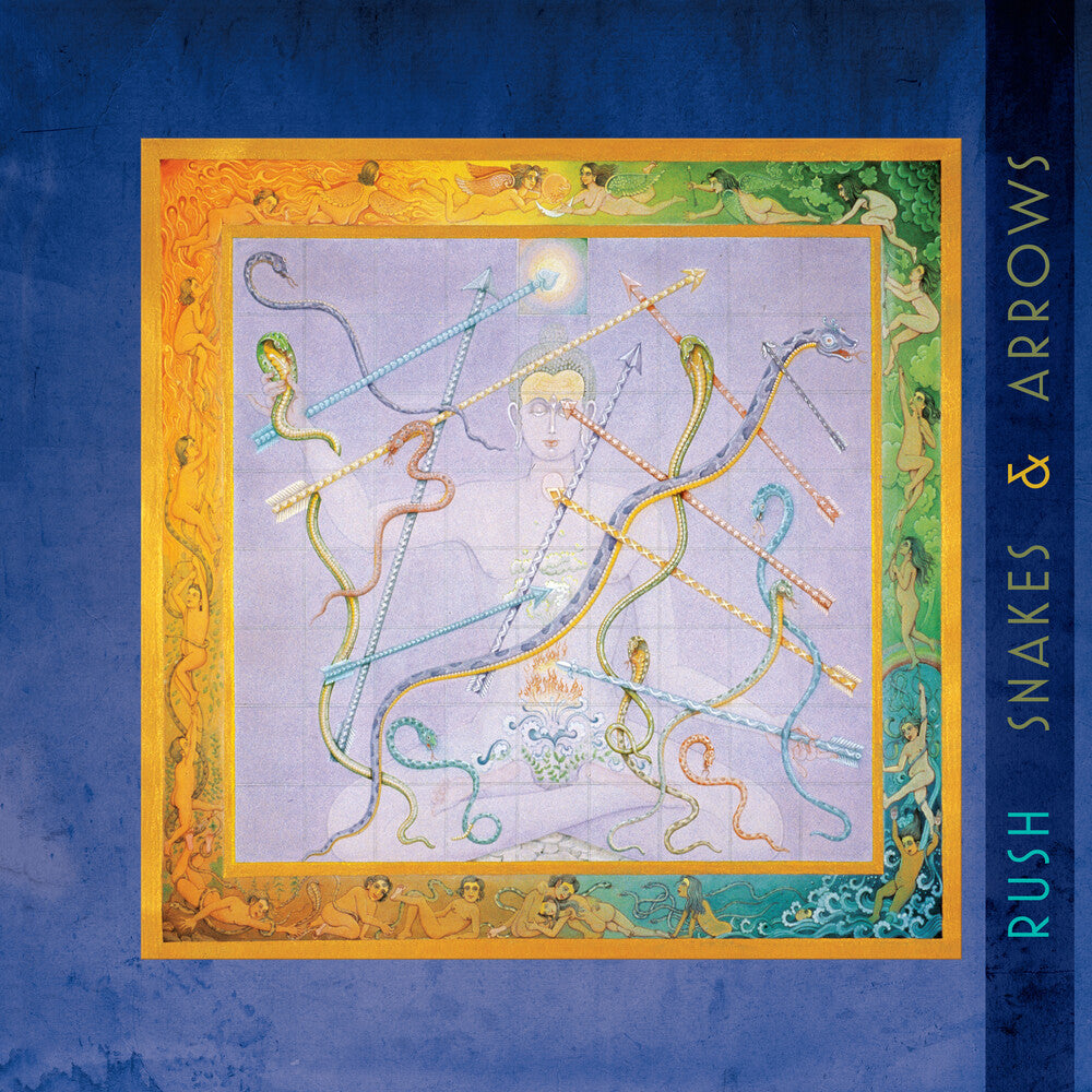 the album cover for Rush - Snakes & Arrows