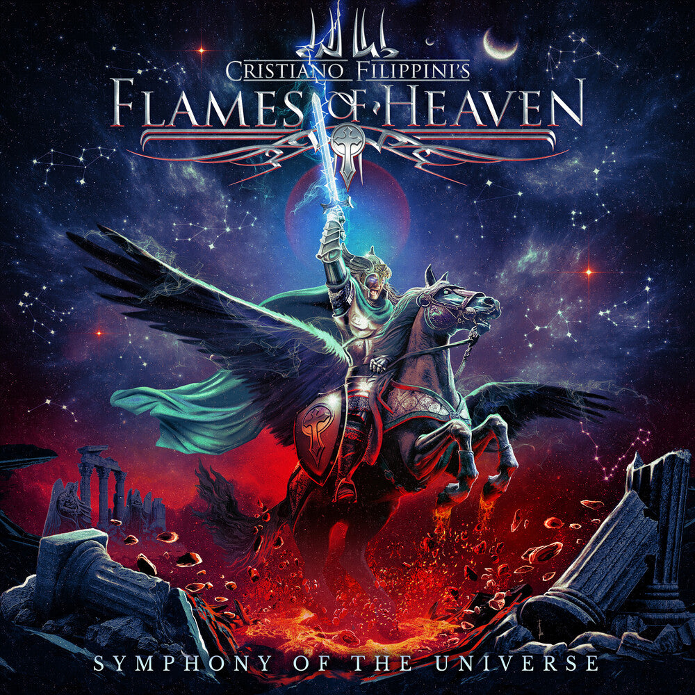 the album cover for Cristiano FilippiniFlames Of Heaven - Symphony Of The Universe (Bonus Track)