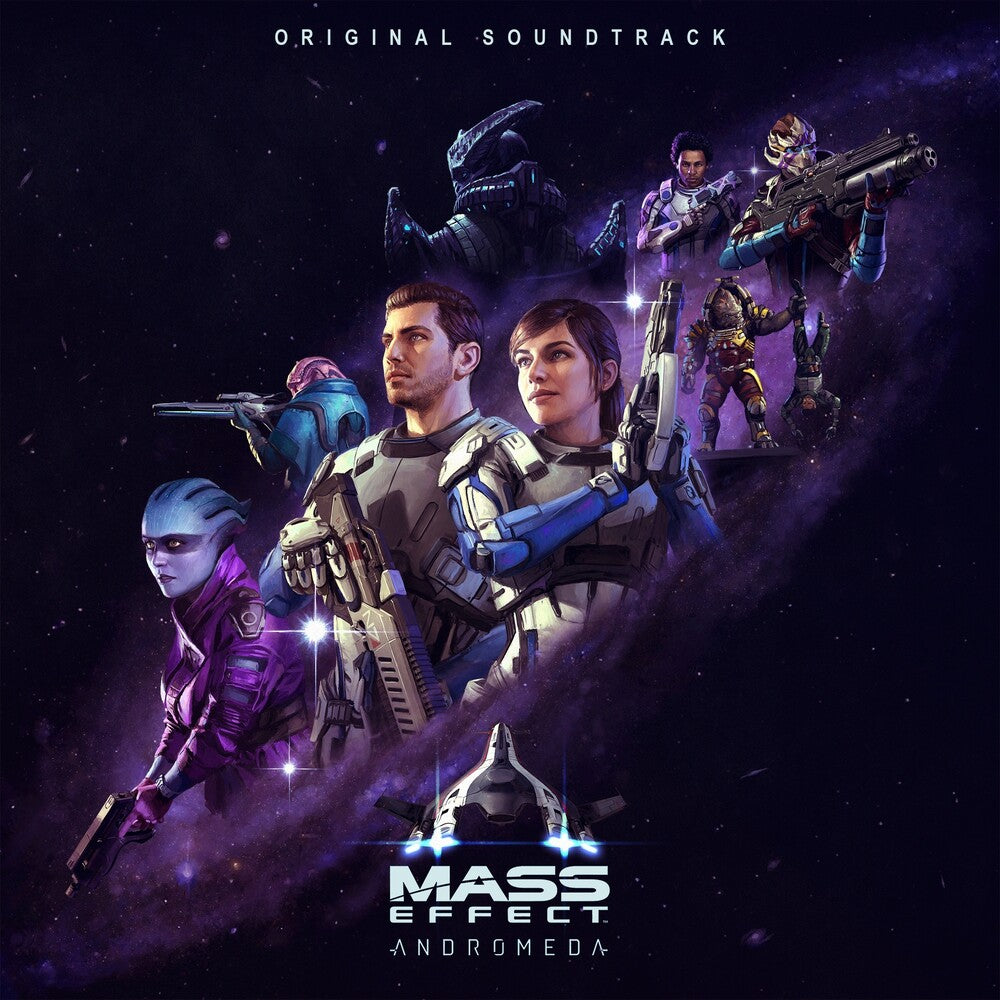 the album cover for John Paesano - Mass Effect Andromeda - O.S.T.