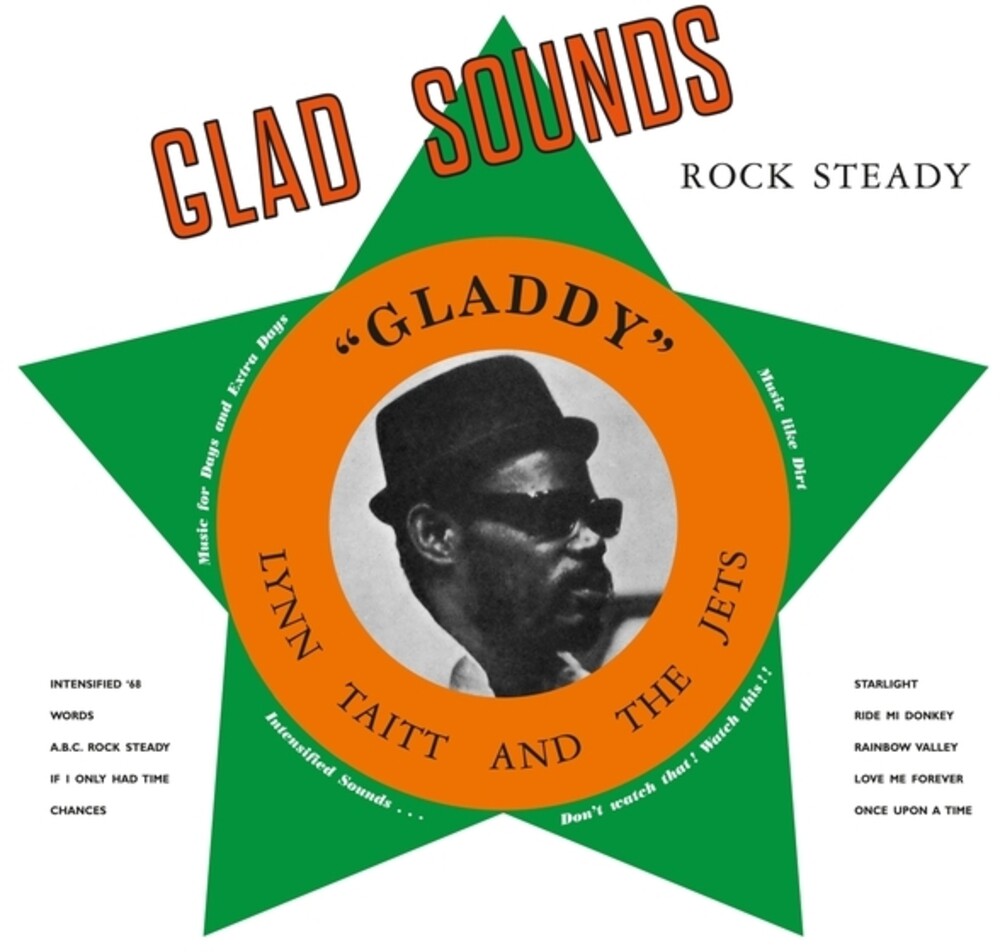 the album cover for Gladstone Anderson/ Taitt,Lynn / Jets - Glad Sounds: Gladdy