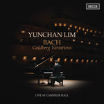 the album cover for Yunchan Lim - J.S. Bach: Goldberg Variations Live At Carnegie