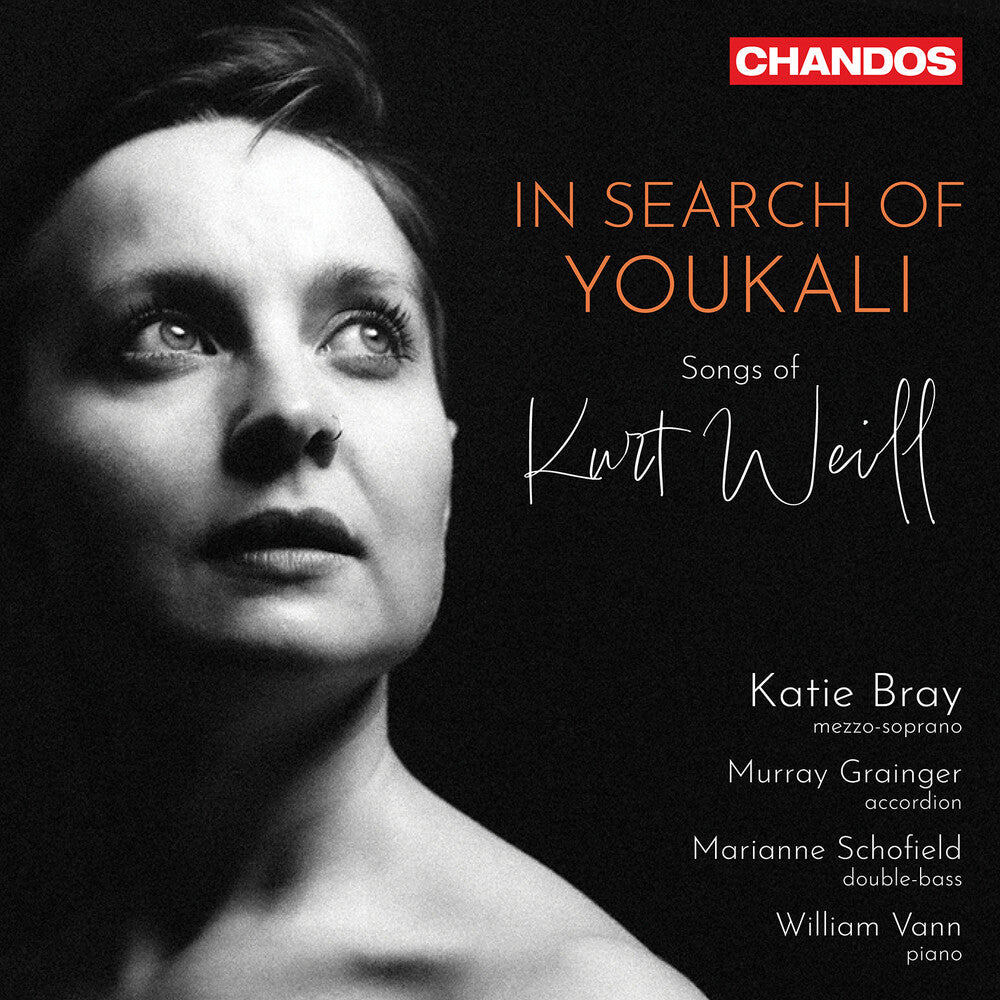 the album cover for Katie Bray - In Search Of Youkali - Songs Of Kurt Weill