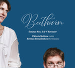 the album cover for Viktoria Mullova - Beethoven: Vn Sonatas 3 & 9