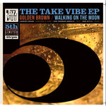 the album cover for Take Vibe - Golden Brown / Walking On The Moon