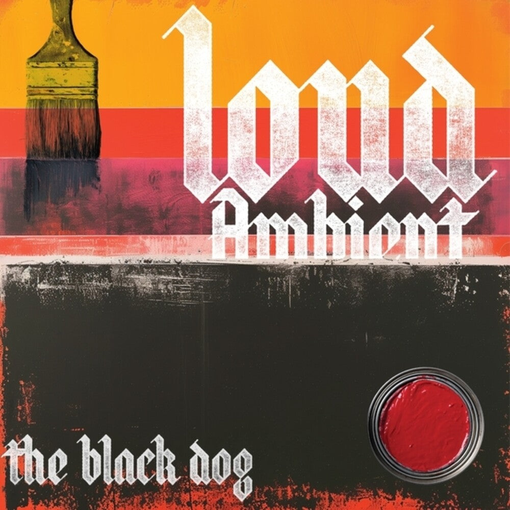 the album cover for Black Dog - Loud Ambient