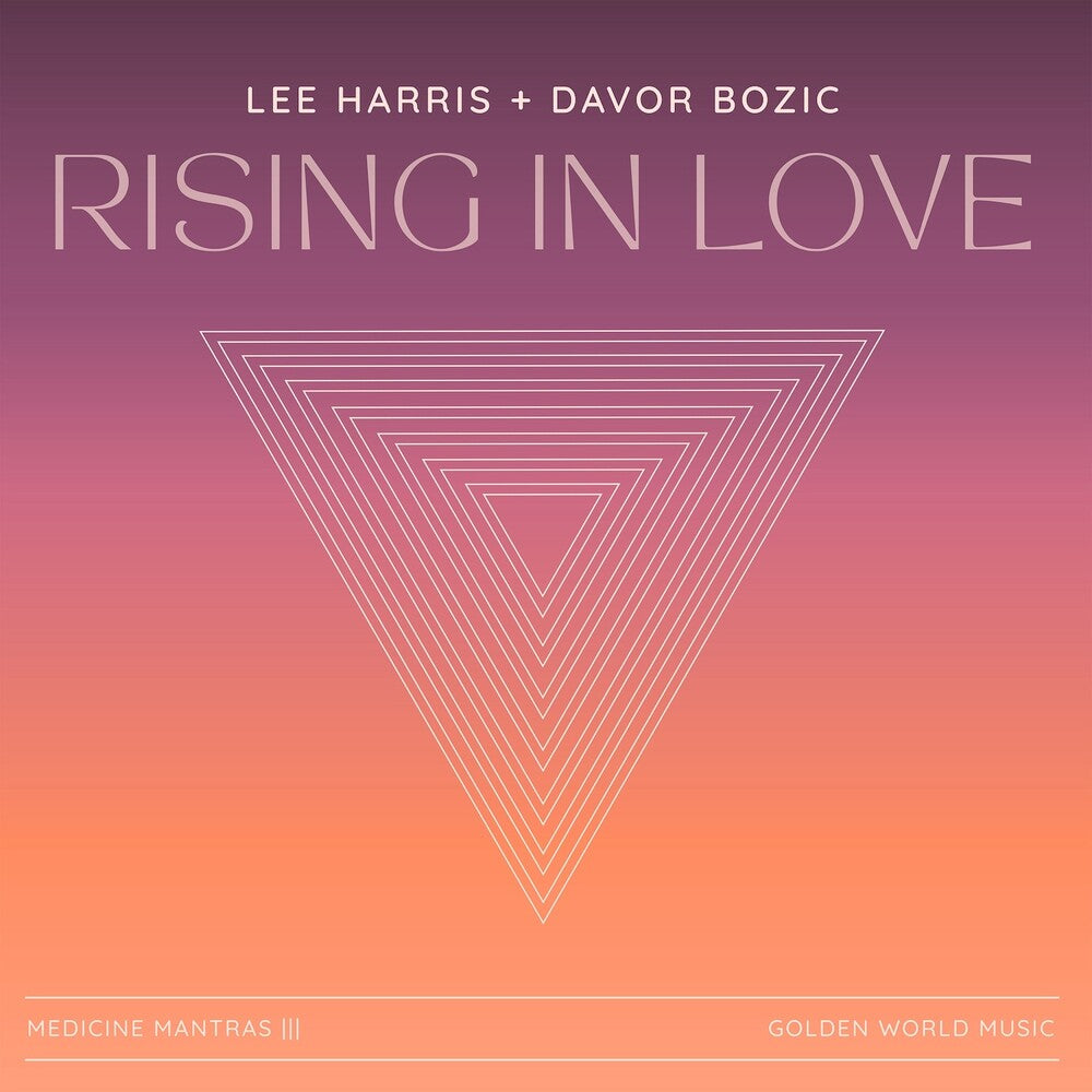 the album cover for Lee Harris/ Bozic,Davor - Rising In Love