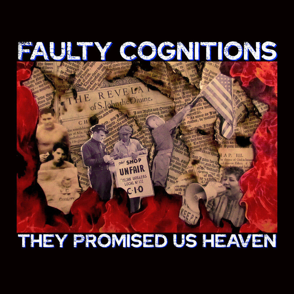 the album cover for Faulty Cognitions - They Promised Us Heaven