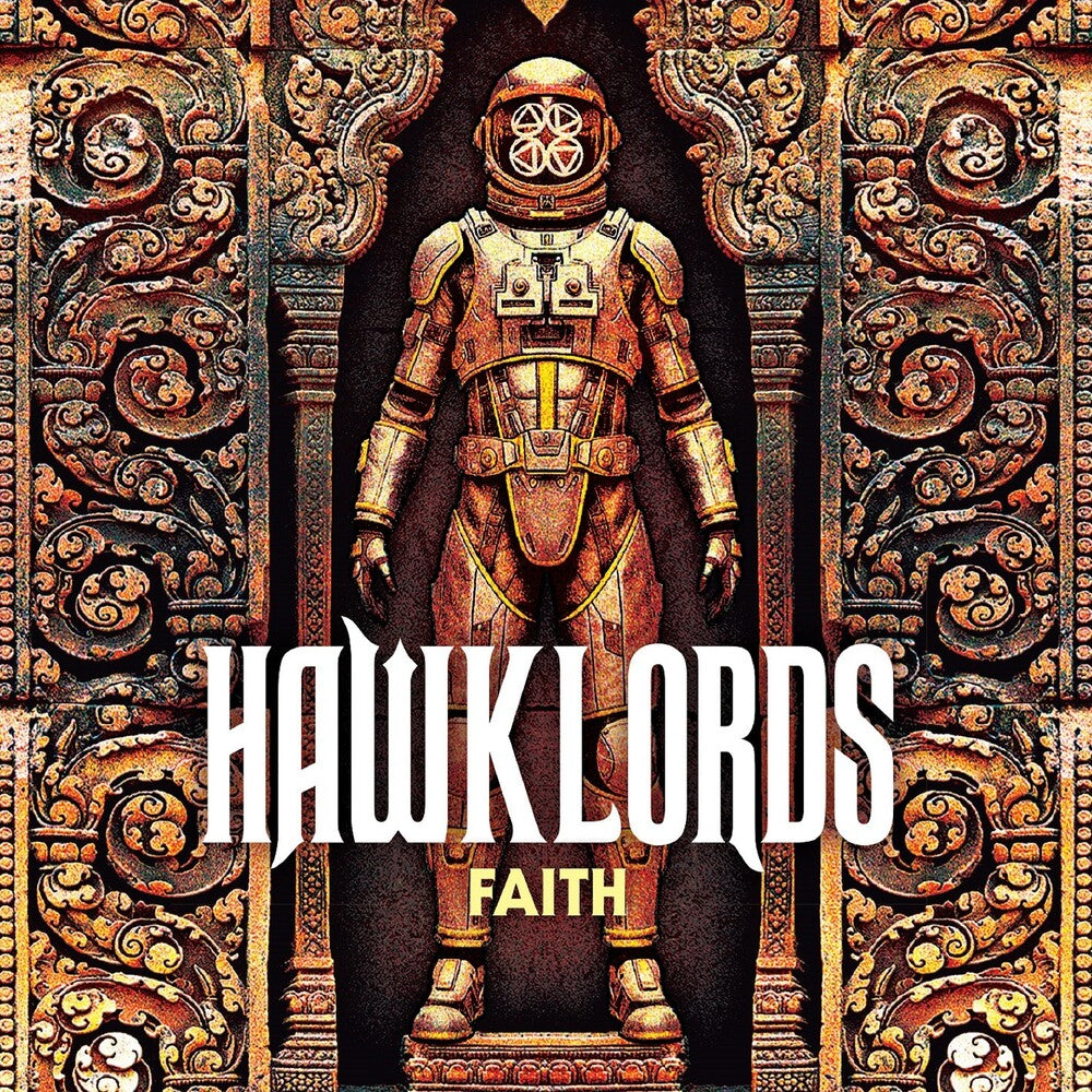 the album cover for Hawklords - Faith