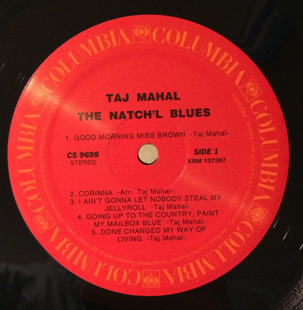 Taj Mahal : The Natch'l Blues (LP, Album, RSD, Ltd, Num, RE, 180)