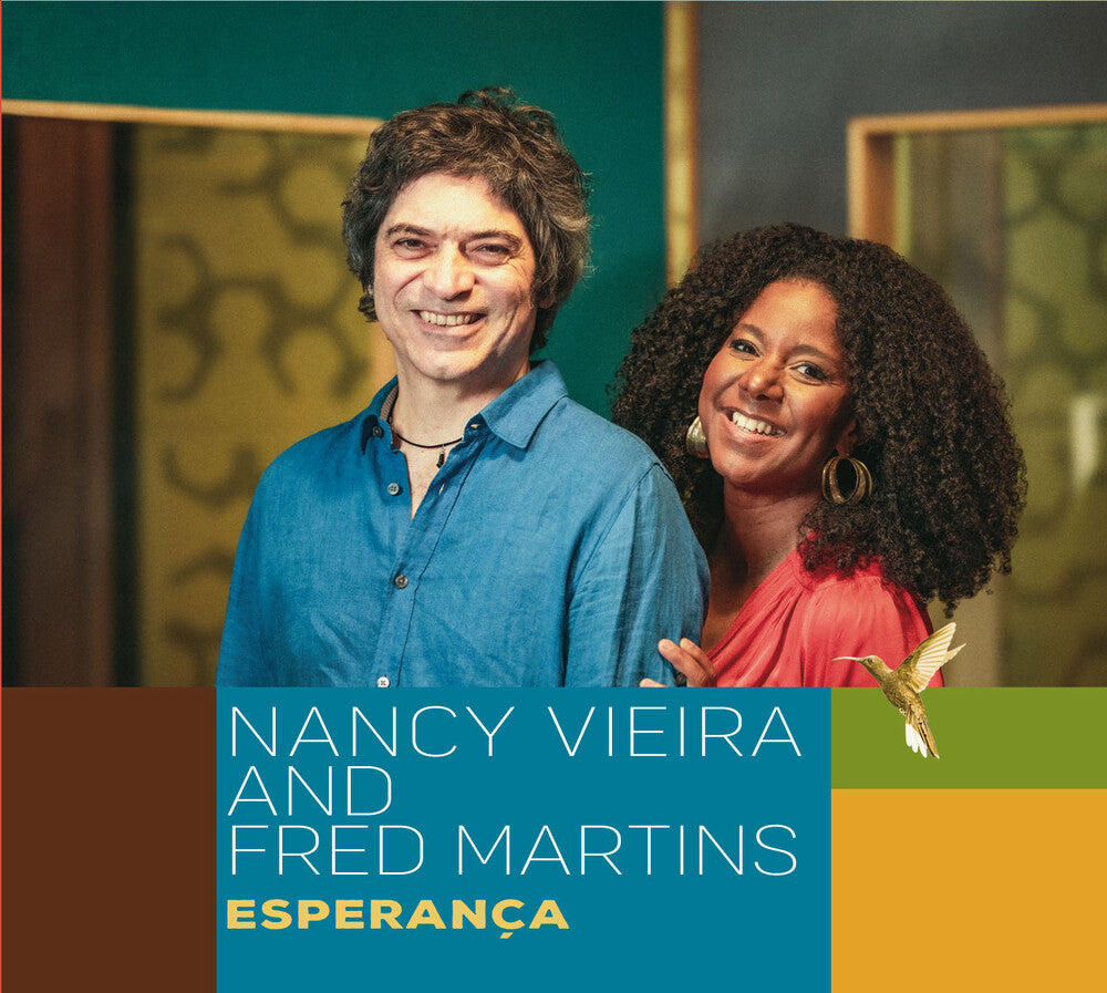 the album cover for Nancy Vieira/ Martins,Fred - Esperanca