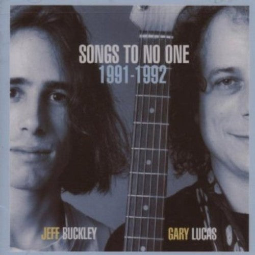 the album cover for Jeff Buckley - Songs to No One 1991-1992