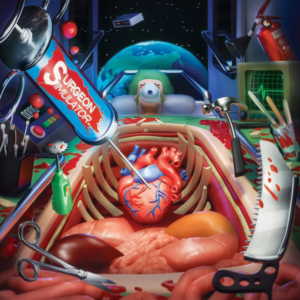 the album cover for Black Heron - Surgeon Simulator - O.S.T.