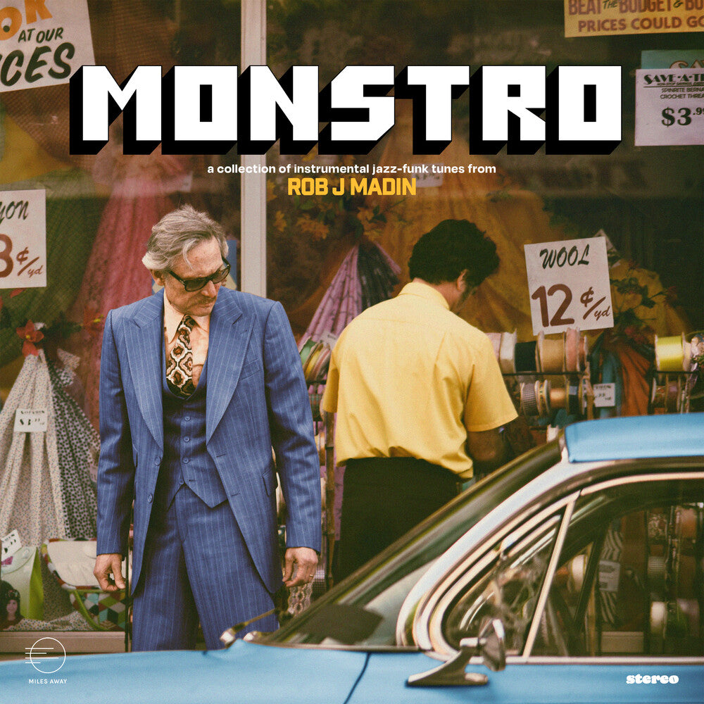the album cover for Rob MadinJ - Monstro
