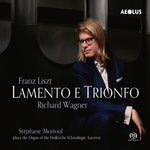 the album cover for Stephane Mottoul - Liszt & Wagner: Lamento E Trionfo