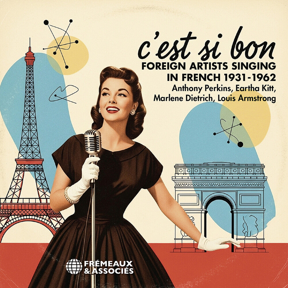 the album cover for C'est Si Bon - Foreign Artists Singing In French 1 - C'est Si Bon - Foreign Artists Singing In French 1
