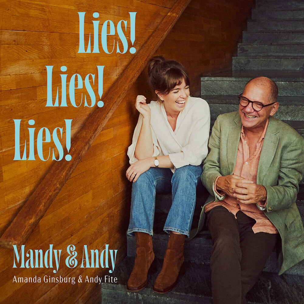 the album cover for Amanda Ginsburg - Lies! Lies! Lies!