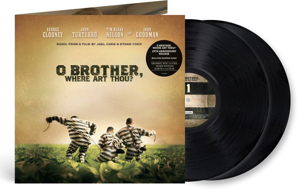 the album cover for Various Artists - O Brother, Where Art Thou? (Original Motion Picture Soundtrack) - 25th Anniversary