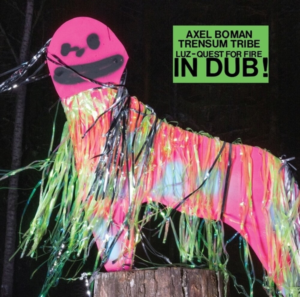 the album cover for Axel Boman/ Trensum Tribe - Luz / Quest For Fire In Dub