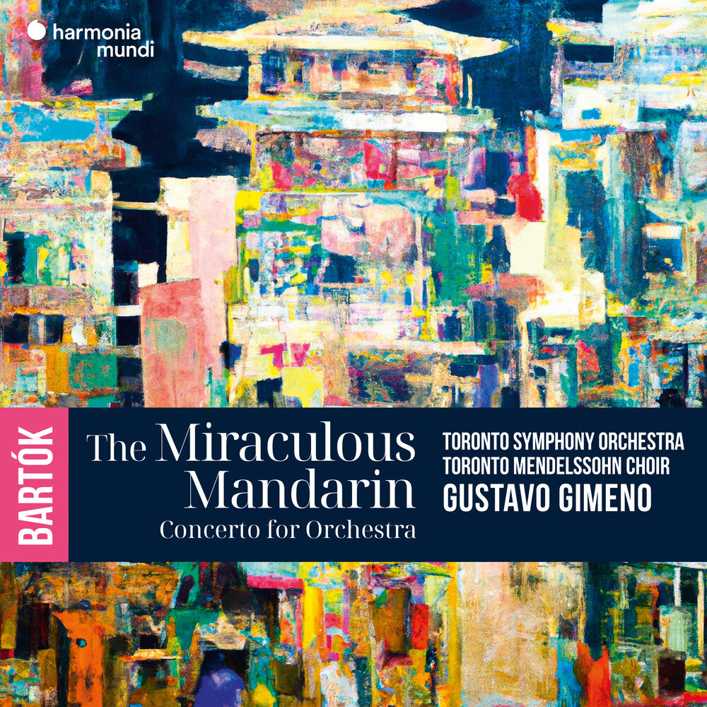 the album cover for Toronto Symphony Orchestra / Gustavo Gimeno - Bartok: Miraculous Mandarin