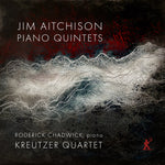 the album cover for Kreutzer Quartet - Jim Aitchison: Pno Quintets