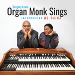 the album cover for Gregory Lewis - Organ Monk Sings