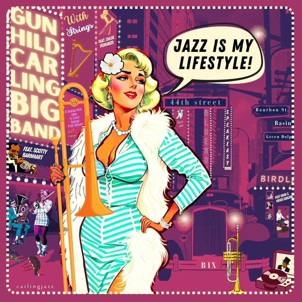 the album cover for Carling, Gunhild - Jazz Is My Lifestyle