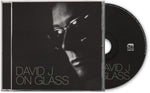 the album cover for David J - On Glass