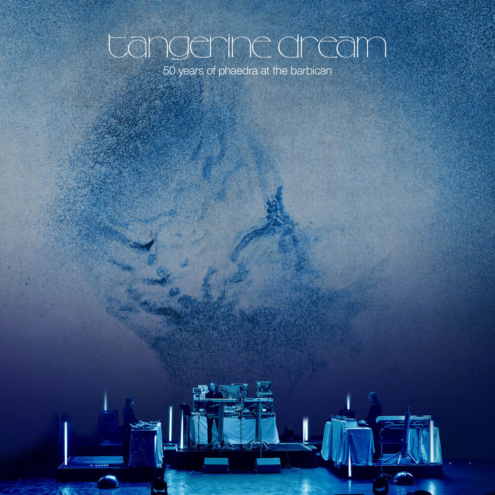 the album cover for Tangerine Dream - 50 Years Of Phaedra - At The Barbican