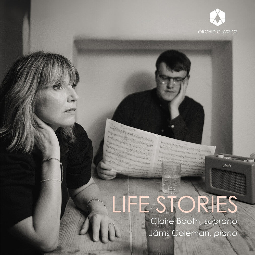 the album cover for Claire Booth / Coleman,Jams - Life Stories