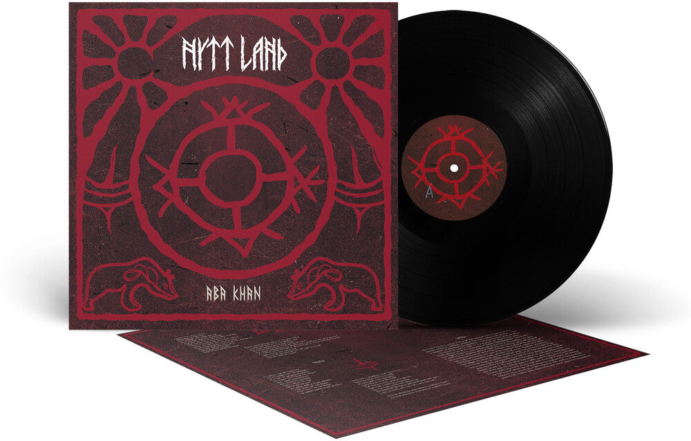 the album cover for Nytt land - Aba Khan (Ofgv)