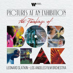 the album cover for Los Angeles Film Orchestra - Pictures At An Exhibition: Paintings Of Bob Peak