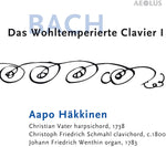 the album cover for Aapo Hakkinen - Das Wohltemperierte Clavier I