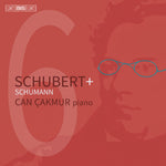 the album cover for Can Çakmur - Schubert + Schumann