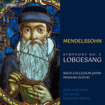 the album cover for Bach Collegium Japan - Mendelssohn: Sym No. 2 Lobgesang