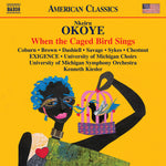 the album cover for Rita Coburn - Okoye: When The Caged Bird Sings