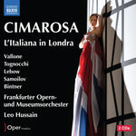 the album cover for Angela Vallone - Cimarosa: L'italiana In Londra