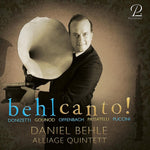 the album cover for Daniel Behle - Be(H)Lcanto