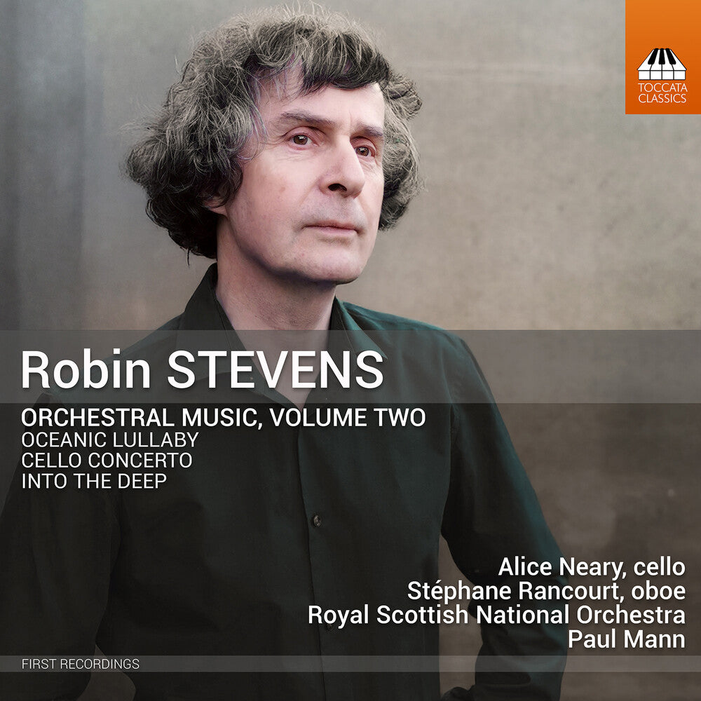 the album cover for Stephane Rancourt - Robin Stevens: Orchl Music Vol. 2