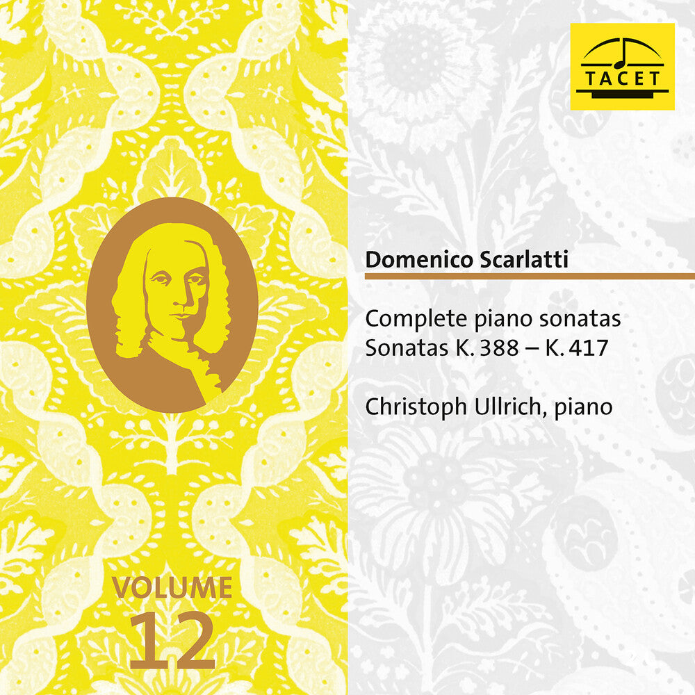 the album cover for Christoph Ullrich - Domenico Scarlatti: Complete Pno Sons Vol. 12