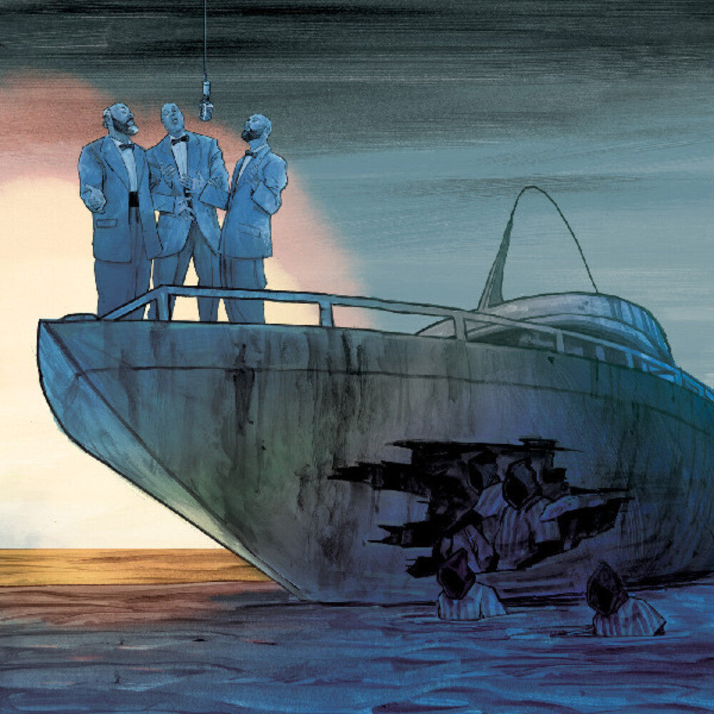the album cover for Lammping / Drew Smith/ Marker Starling - Risky