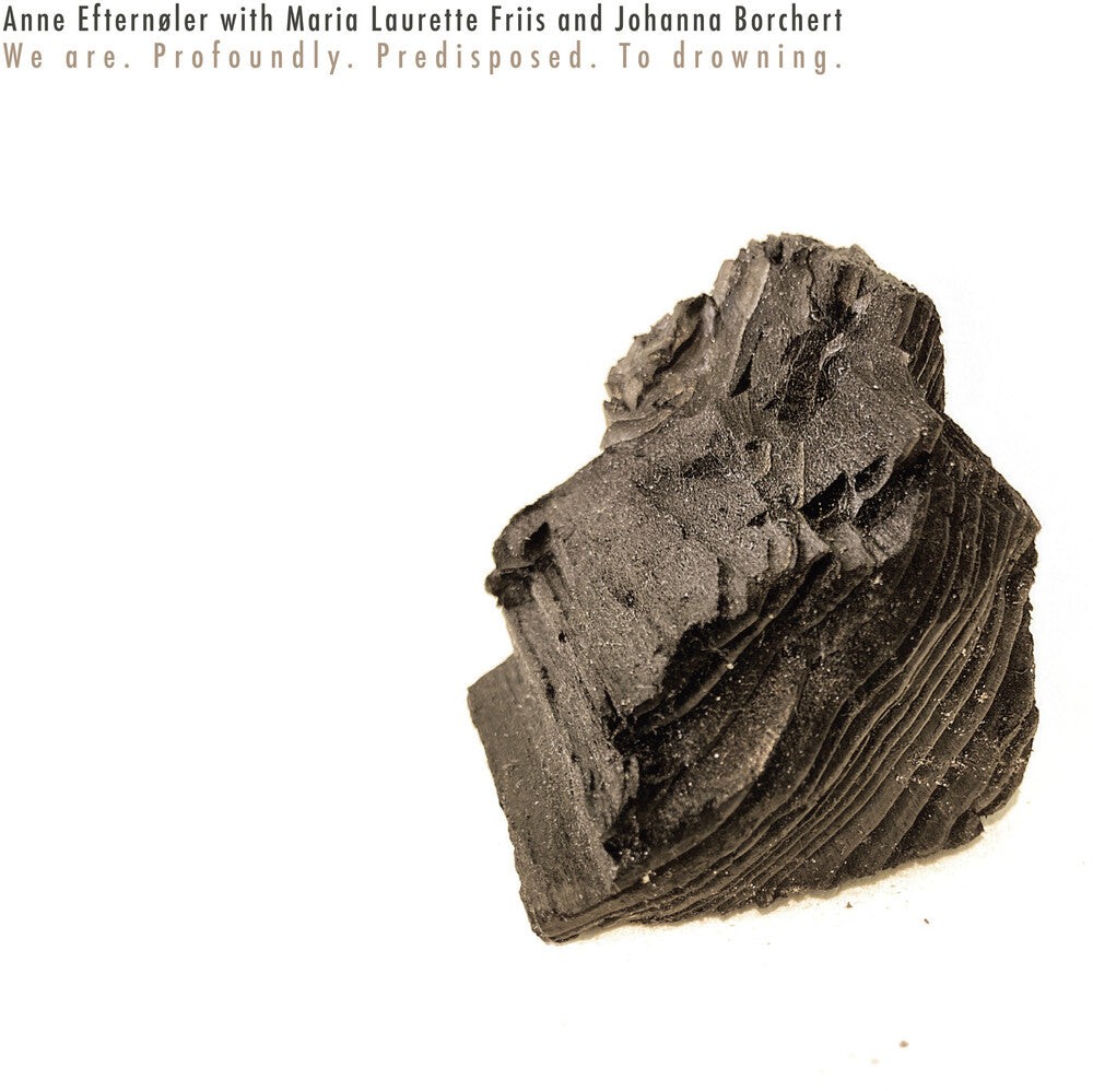 the album cover for Anne Efternoler - We Are Profoundly Predisposed To Drowning