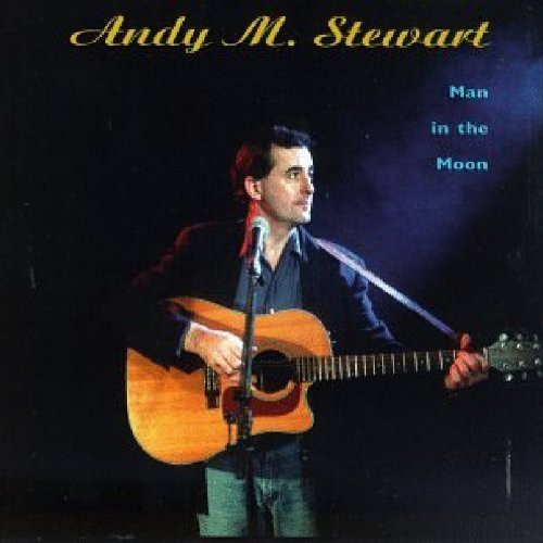 the album cover for Andy Stewart M - Man in the Moon