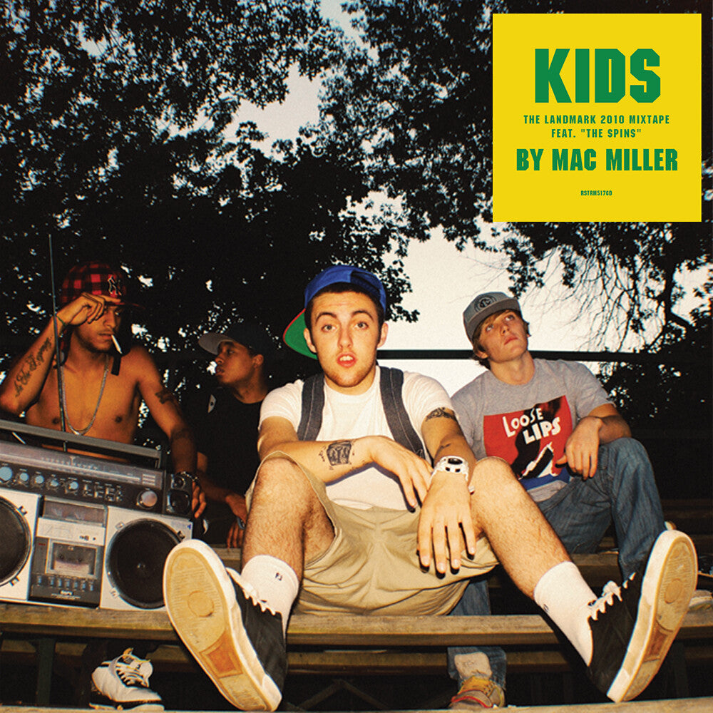 the album cover for Mac Miller - K.I.D.S.