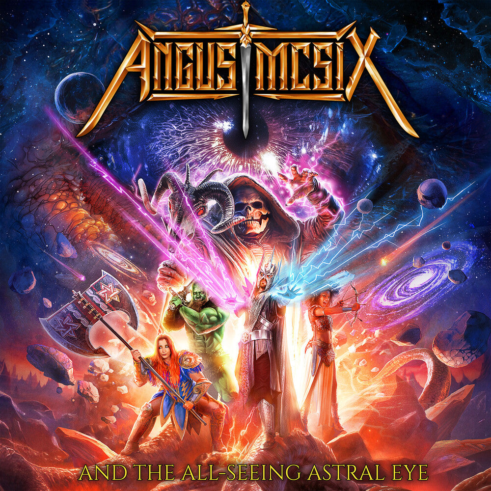 the album cover for Angus Mcsix - Angus McSix and the All-Seeing Astral Eye