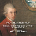 the album cover for Isabelle Faust/ Melnikov,Alexander - Mozart: Sonatas For Fortepiano & Violin Vol.4